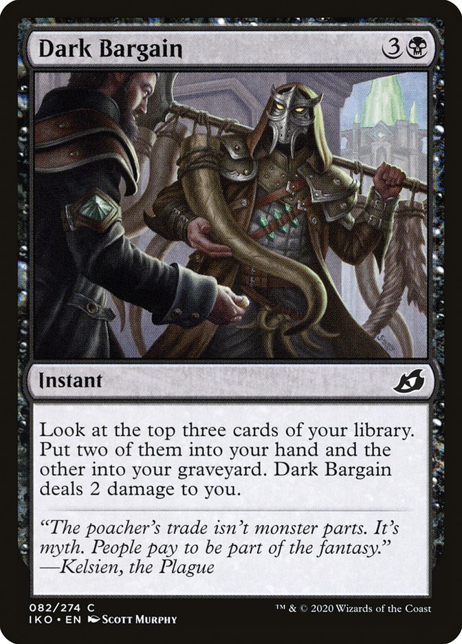Dark Bargain [Ikoria: Lair of Behemoths] - Magic: The Gathering - Card Brawlers | Quebec | Canada |