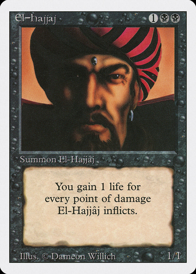El-Hajjaj [Revised Edition] - Magic: The Gathering - Card Brawlers | Quebec | Canada |