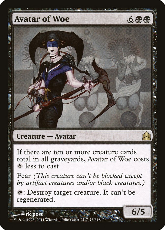 Avatar of Woe [Commander 2011] - Magic: The Gathering - Card Brawlers | Quebec | Canada |