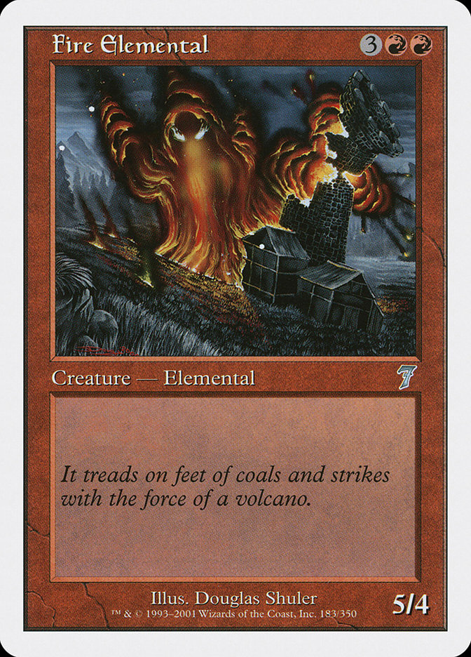 Fire Elemental [Seventh Edition] - Magic: The Gathering - Card Brawlers | Quebec | Canada |