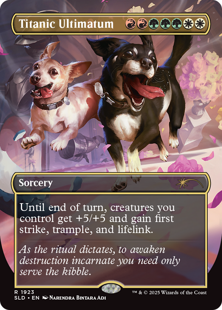 Titanic Ultimatum (1923) (Rainbow Foil) [Secret Lair Drop Series] - Magic: The Gathering - Card Brawlers | Quebec | Canada |