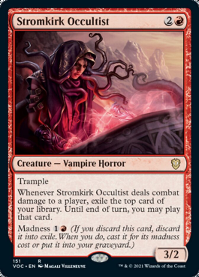 Stromkirk Occultist [Innistrad: Crimson Vow Commander] - Magic: The Gathering - Card Brawlers | Quebec | Canada |