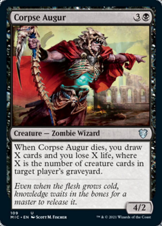 Corpse Augur [Innistrad: Midnight Hunt Commander] - Magic: The Gathering - Card Brawlers | Quebec | Canada |