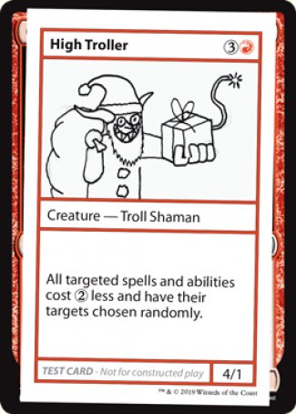 High Troller (2021 Edition) [Mystery Booster Playtest Cards] - Magic: The Gathering - Card Brawlers | Quebec | Canada |