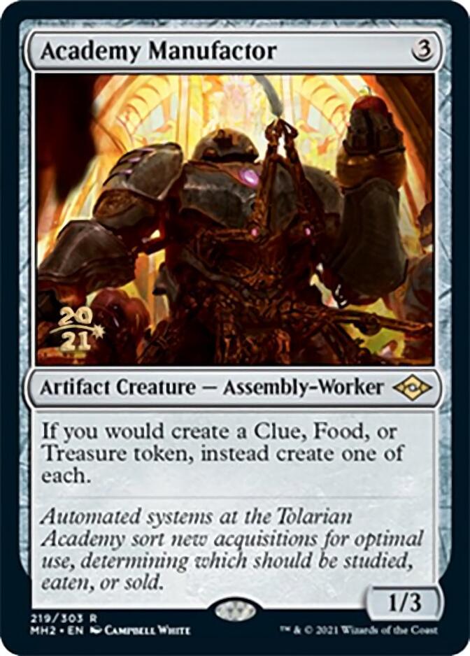 Academy Manufactor [Modern Horizons 2 Prerelease Promos] - Magic: The Gathering - Card Brawlers | Quebec | Canada |