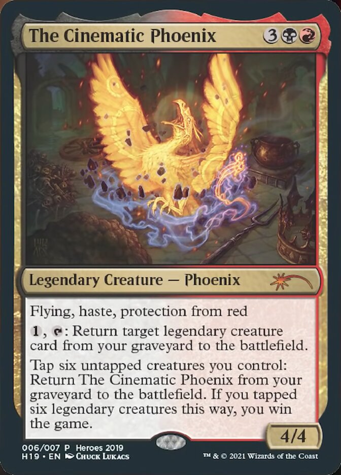 The Cinematic Phoenix [Heroes of the Realm 2019] - Magic: The Gathering - Card Brawlers | Quebec | Canada |