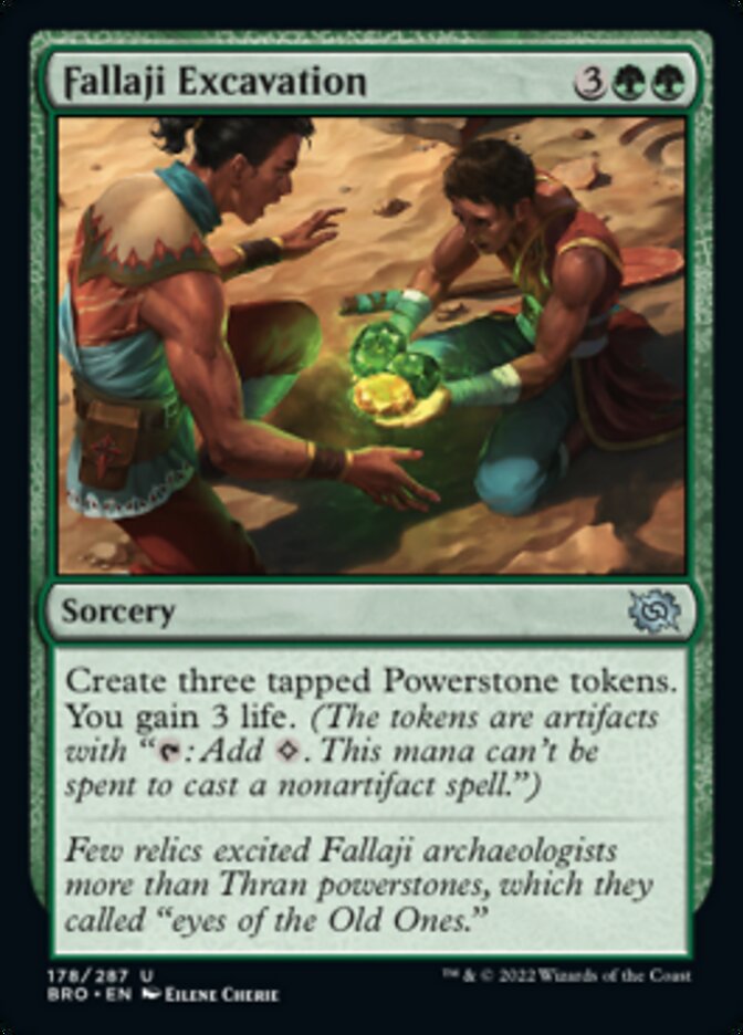 Fallaji Excavation [The Brothers' War] - Magic: The Gathering - Card Brawlers | Quebec | Canada |