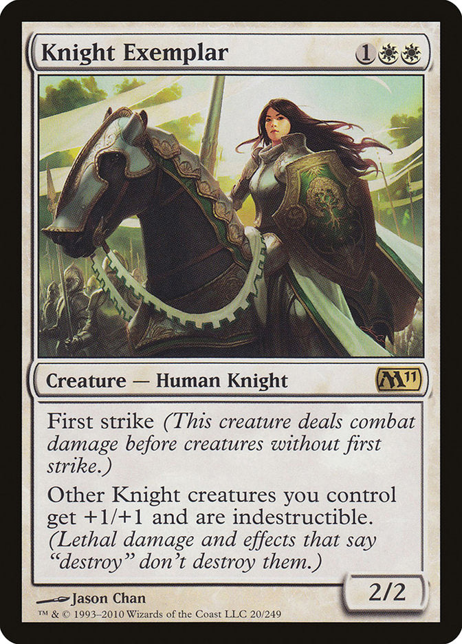 Knight Exemplar [Magic 2011] - Magic: The Gathering - Card Brawlers | Quebec | Canada |