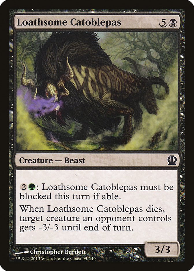 Loathsome Catoblepas [Theros] - Magic: The Gathering - Card Brawlers | Quebec | Canada |