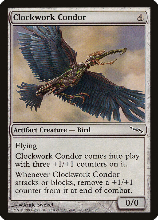 Clockwork Condor [Mirrodin] - Magic: The Gathering - Card Brawlers | Quebec | Canada |
