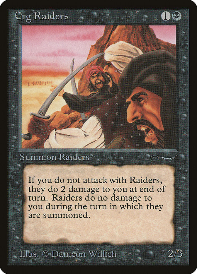 Erg Raiders (Light Mana Cost) [Arabian Nights] - Magic: The Gathering - Card Brawlers | Quebec | Canada |