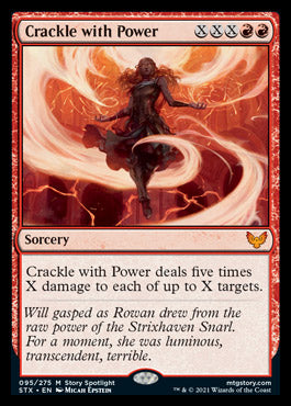 Crackle with Power [Strixhaven: School of Mages] - Magic: The Gathering - Card Brawlers | Quebec | Canada |