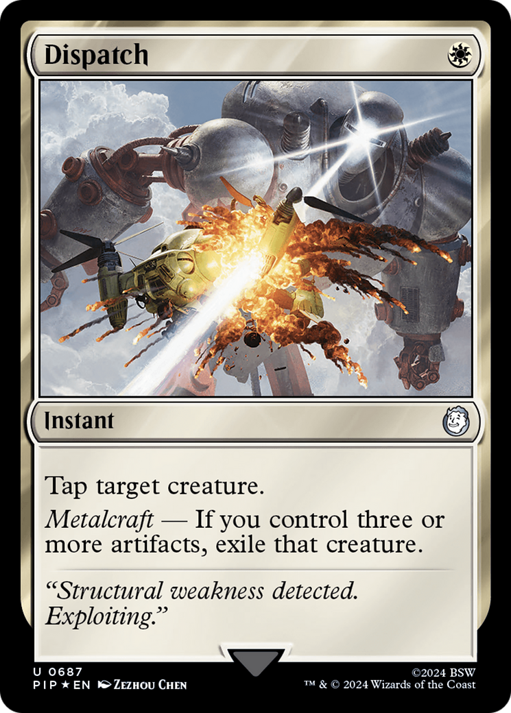 Dispatch (Surge Foil) [Fallout] - Magic: The Gathering - Card Brawlers | Quebec | Canada |