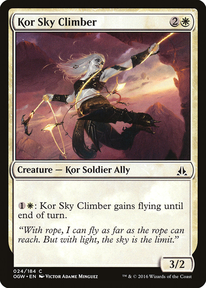 Kor Sky Climber [Oath of the Gatewatch] - Magic: The Gathering - Card Brawlers | Quebec | Canada |