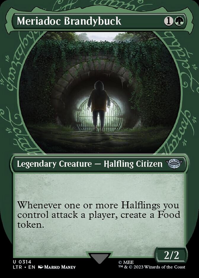 Meriadoc Brandybuck (Showcase Ring Frame) [The Lord of the Rings: Tales of Middle-Earth] - Magic: The Gathering - Card Brawlers | Quebec | Canada |