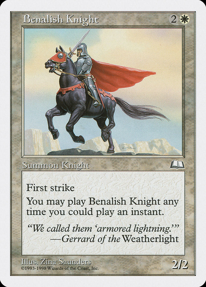 Benalish Knight [Anthologies] - Magic: The Gathering - Card Brawlers | Quebec | Canada |