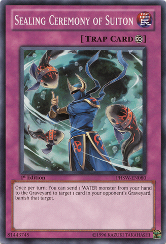 Sealing Ceremony of Suiton [PHSW-EN080] Common - Yu-Gi-Oh! - Card Brawlers | Quebec | Canada |