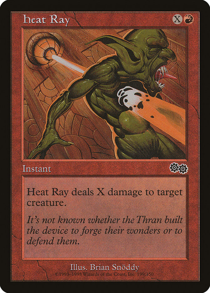 Heat Ray [Urza's Saga] - Magic: The Gathering - Card Brawlers | Quebec | Canada |