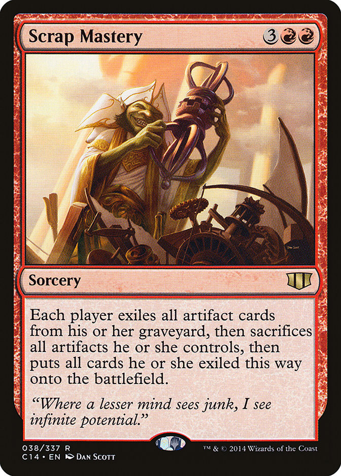 Scrap Mastery [Commander 2014] - Magic: The Gathering - Card Brawlers | Quebec | Canada |