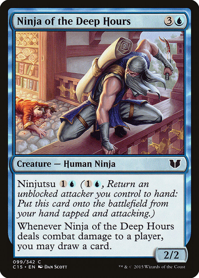 Ninja of the Deep Hours [Commander 2015] - Magic: The Gathering - Card Brawlers | Quebec | Canada |