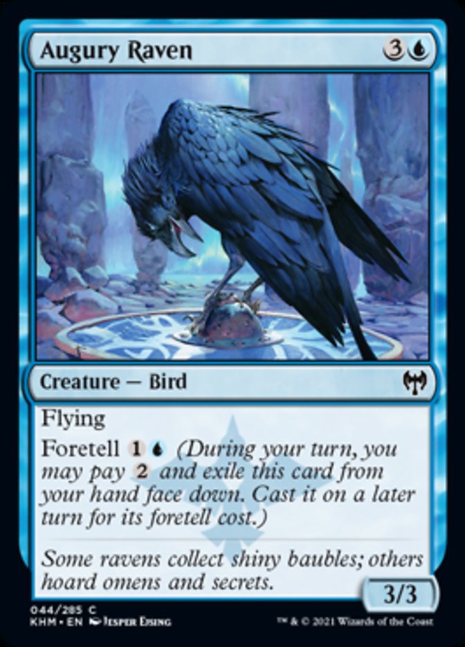 Augury Raven [Kaldheim] - Magic: The Gathering - Card Brawlers | Quebec | Canada |