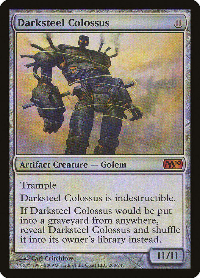 Darksteel Colossus [Magic 2010] - Magic: The Gathering - Card Brawlers | Quebec | Canada |