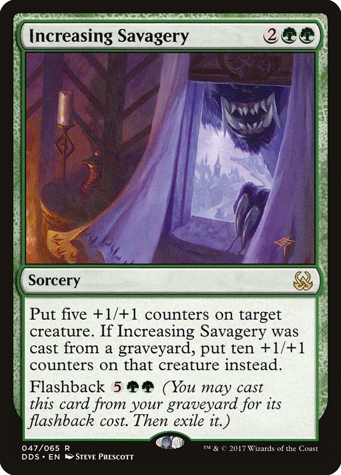 Increasing Savagery [Duel Decks: Mind vs. Might] - Magic: The Gathering - Card Brawlers | Quebec | Canada |