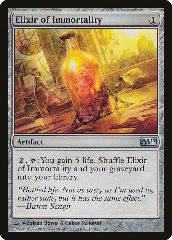 Elixir of Immortality [Magic 2011] - Magic: The Gathering - Card Brawlers | Quebec | Canada |