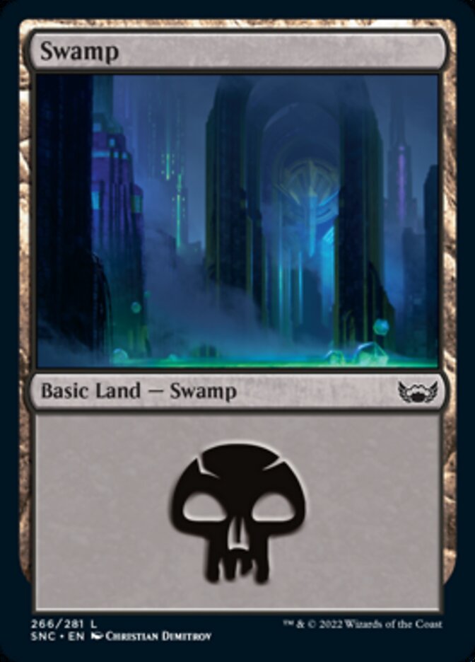 Swamp (266) [Streets of New Capenna] - Magic: The Gathering - Card Brawlers | Quebec | Canada |