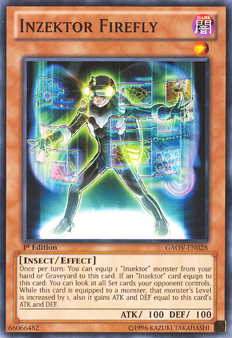 Inzektor Firefly [GAOV-EN028] Common - Yu-Gi-Oh! - Card Brawlers | Quebec | Canada |