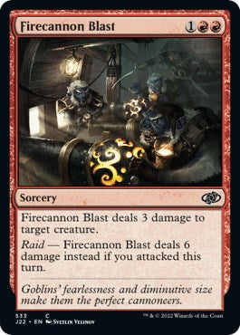Firecannon Blast [Jumpstart 2022] - Magic: The Gathering - Card Brawlers | Quebec | Canada |