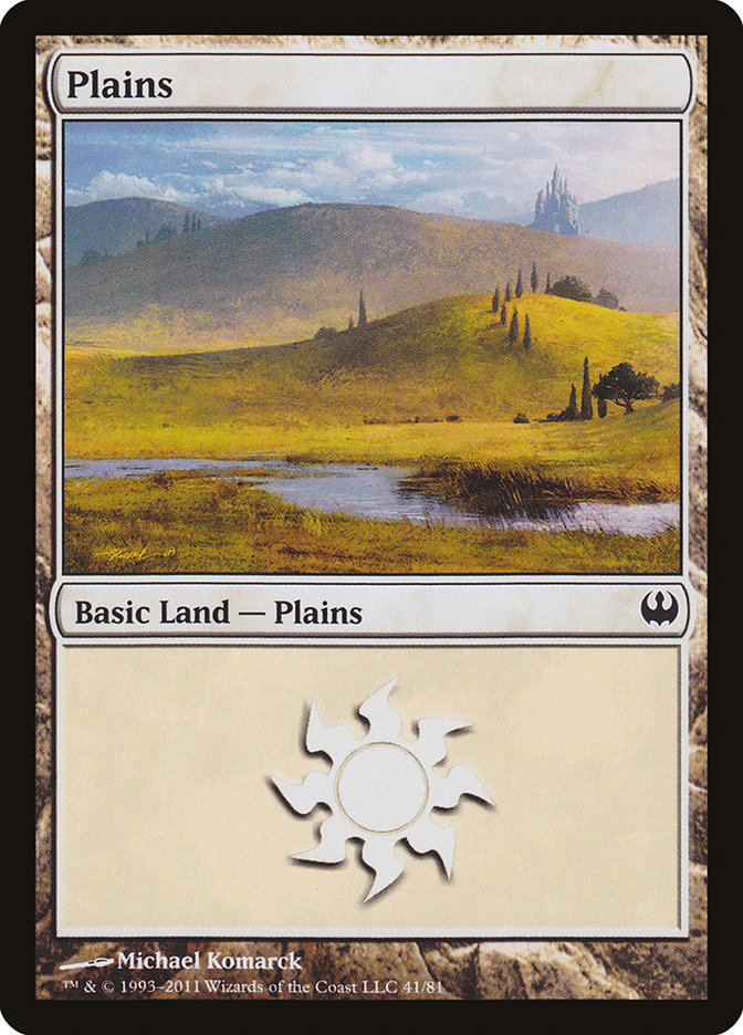 Plains (41) [Duel Decks: Knights vs. Dragons] - Magic: The Gathering - Card Brawlers | Quebec | Canada |