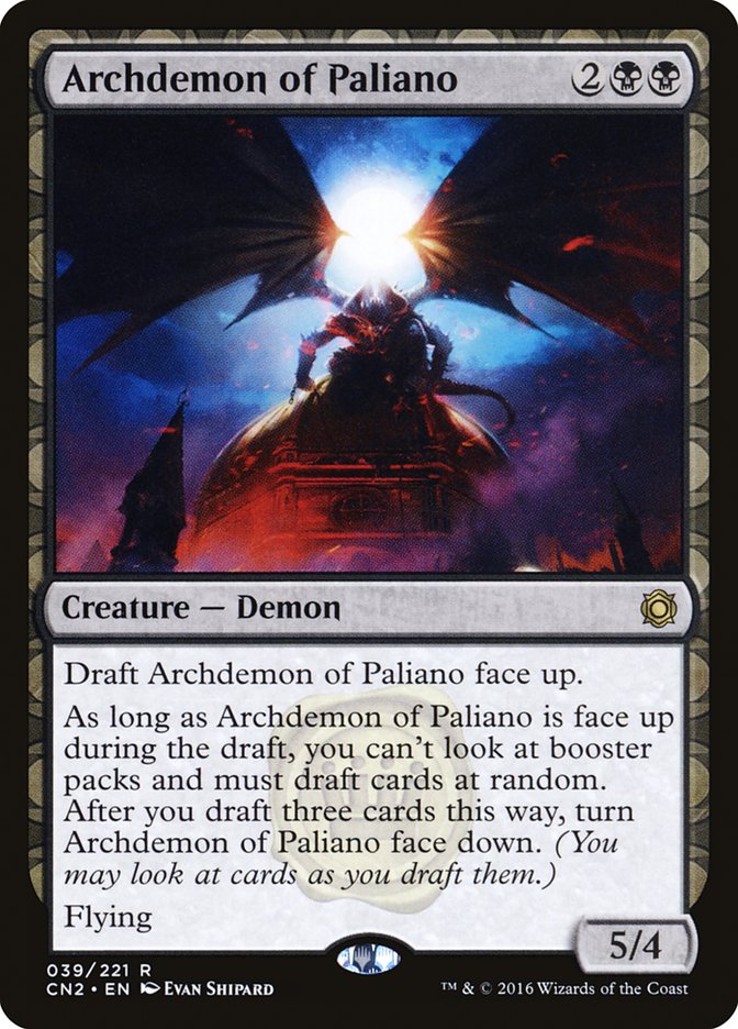 Archdemon of Paliano [Conspiracy: Take the Crown] - Magic: The Gathering - Card Brawlers | Quebec | Canada |