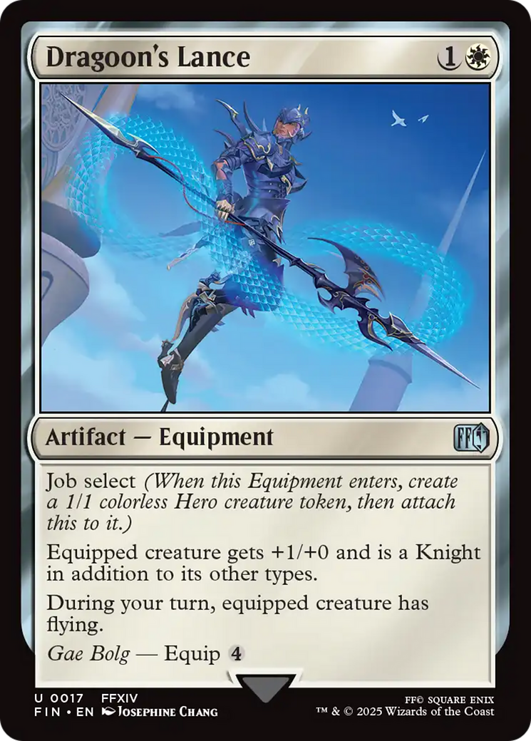 Dragoon's Lance [FINAL FANTASY] - Magic: The Gathering - Card Brawlers | Quebec | Canada |
