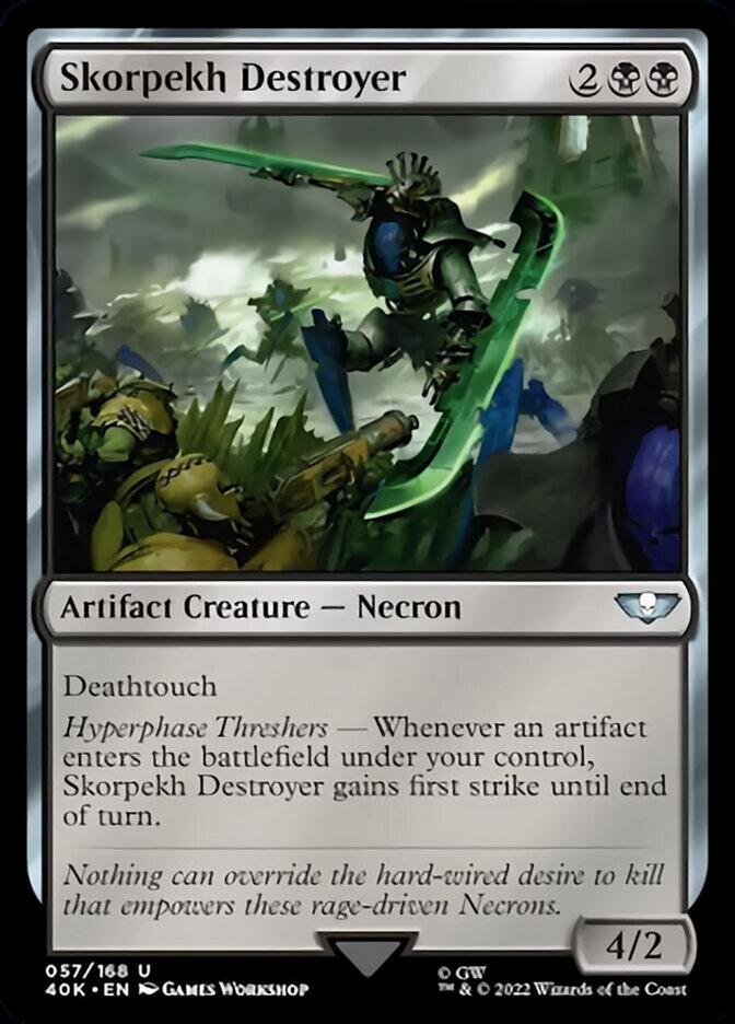 Skorpekh Destroyer (Surge Foil) [Warhammer 40,000] - Magic: The Gathering - Card Brawlers | Quebec | Canada |