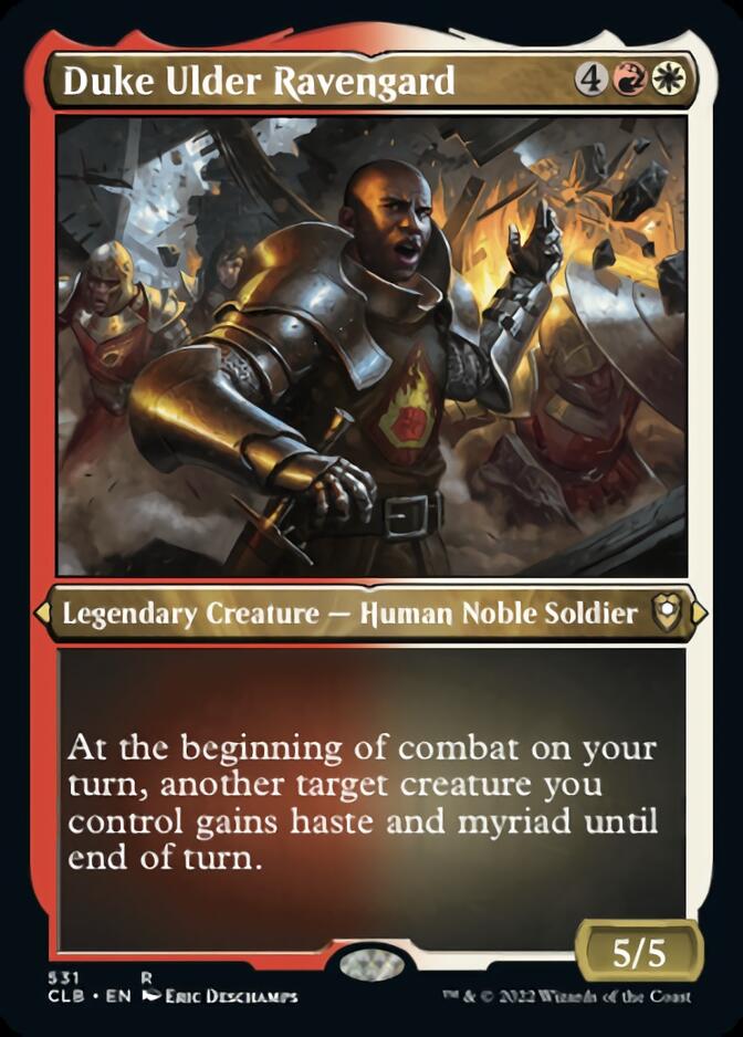Duke Ulder Ravengard (Foil Etched) [Commander Legends: Battle for Baldur's Gate] - Magic: The Gathering - Card Brawlers | Quebec | Canada |