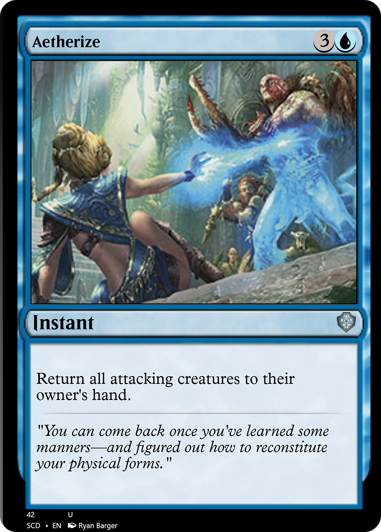 Aetherize [Starter Commander Decks] - Magic: The Gathering - Card Brawlers | Quebec | Canada |