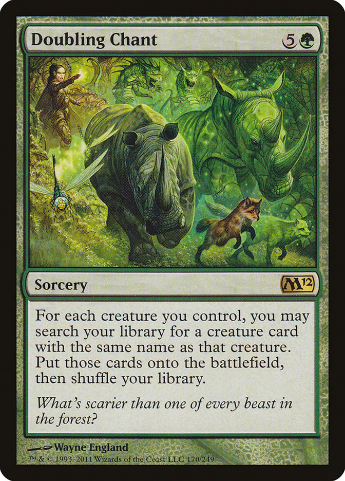 Doubling Chant [Magic 2012] - Magic: The Gathering - Card Brawlers | Quebec | Canada |