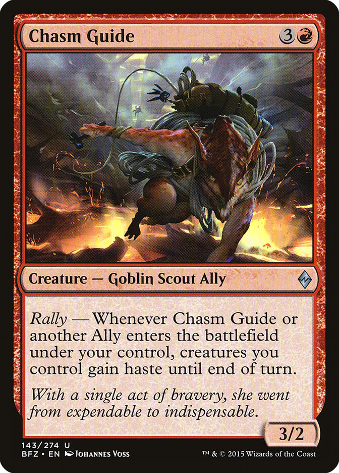 Chasm Guide [Battle for Zendikar] - Magic: The Gathering - Card Brawlers | Quebec | Canada |