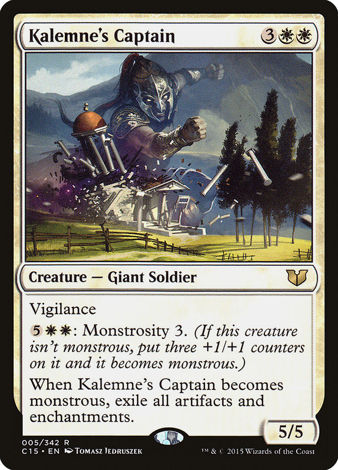 Kalemne's Captain [Commander 2015] - Magic: The Gathering - Card Brawlers | Quebec | Canada |