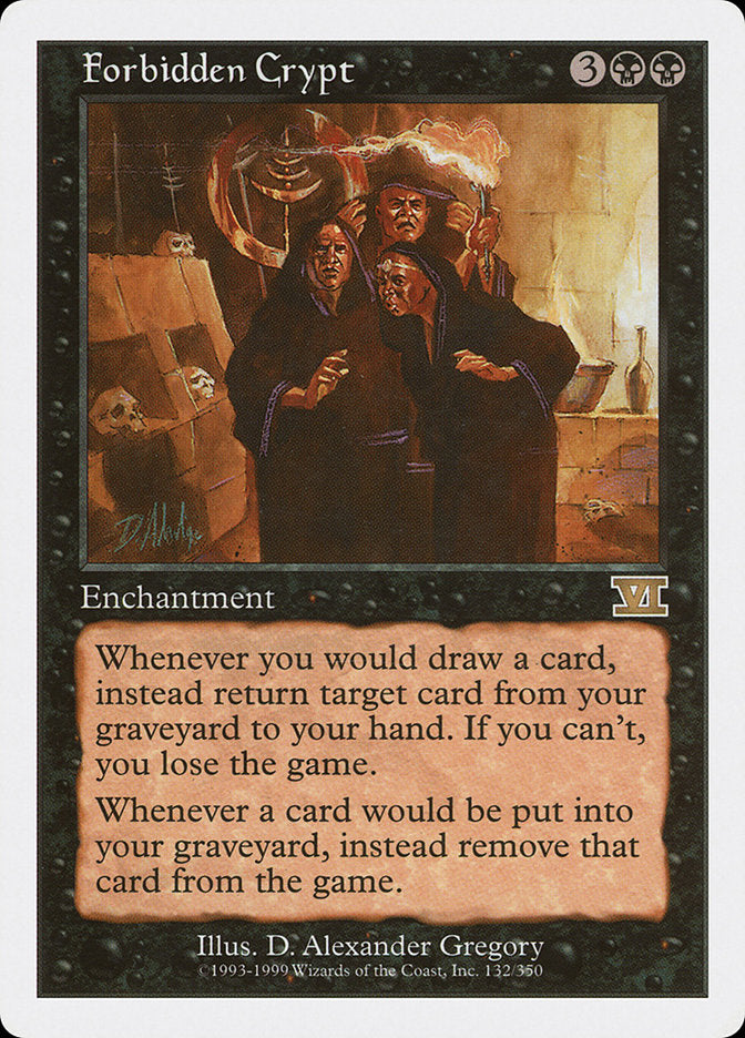 Forbidden Crypt [Classic Sixth Edition] - Magic: The Gathering - Card Brawlers | Quebec | Canada |
