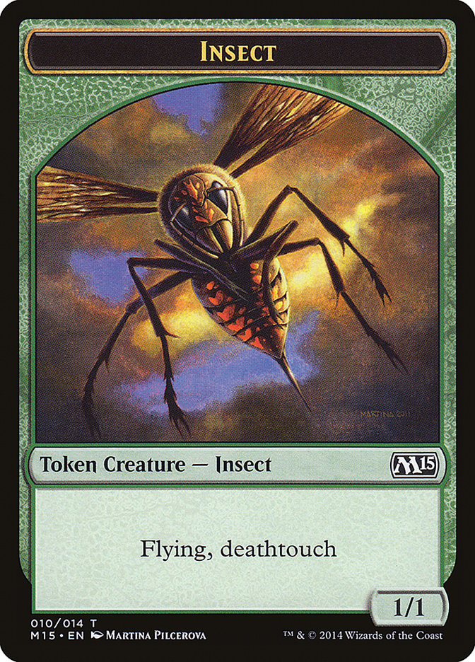 Insect Token [Magic 2015 Tokens] - Magic: The Gathering - Card Brawlers | Quebec | Canada |