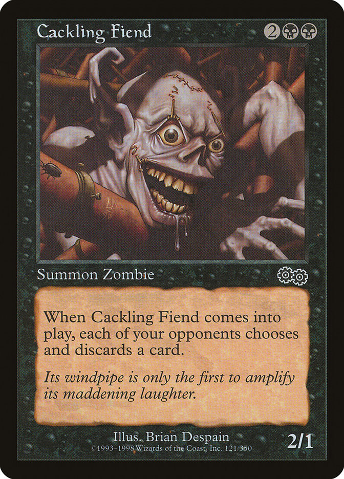 Cackling Fiend [Urza's Saga] - Magic: The Gathering - Card Brawlers | Quebec | Canada |