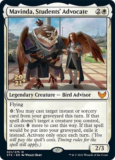 Mavinda, Students' Advocate [Strixhaven: School of Mages Prerelease Promos] - Magic: The Gathering - Card Brawlers | Quebec | Canada |