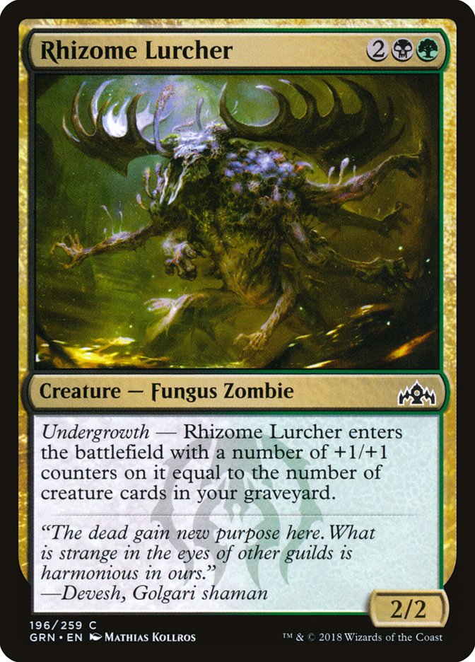 Rhizome Lurcher [Guilds of Ravnica] - Magic: The Gathering - Card Brawlers | Quebec | Canada |