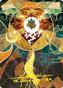 Lightning Bolt Art Card (Gold-Stamped Signature) [Strixhaven: School of Mages Art Series] - Magic: The Gathering - Card Brawlers | Quebec | Canada |