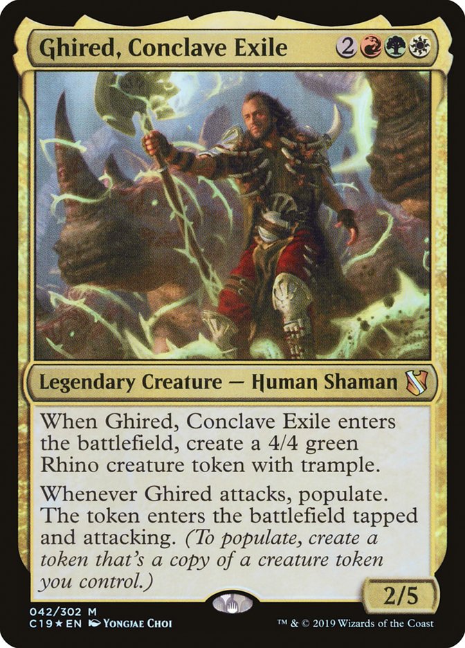 Ghired, Conclave Exile [Commander 2019] - Magic: The Gathering - Card Brawlers | Quebec | Canada |