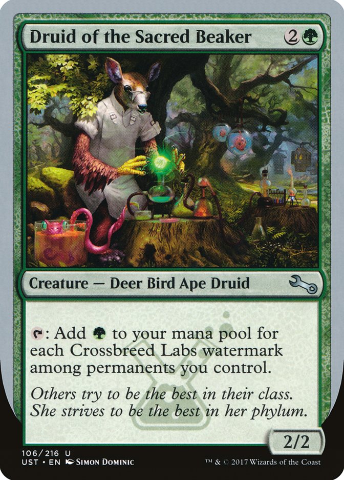 Druid of the Sacred Beaker [Unstable] - Magic: The Gathering - Card Brawlers | Quebec | Canada |