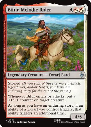 Bifur, Melodic Rider (HOB-147) - The Hobbit - Card Brawlers