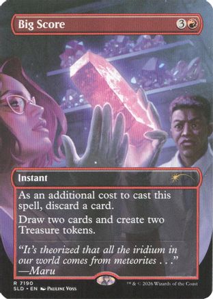 Big Score (7190) (SLD-7190) - Secret Lair Drop Series Foil - Card Brawlers